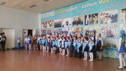 April 30 Schoolchildren's Palace organized including standouts 4 classes in the ranks of the party 
