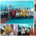 Among the students of grades 3-4, the sports and intellectual competition