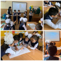In the elementary grades there was an intellectual game based on the works of F. Ongarsynova ...