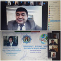 Online meeting with Director General of the State Academic Philharmonic of Nur-Sultan Akimat Dakenov Yerlan Ergazievich on the topic 