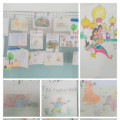 24 января  2024 г в рамках проекта «Читающая школа» в школе прошла выставка «Я рисую любимую книгу».