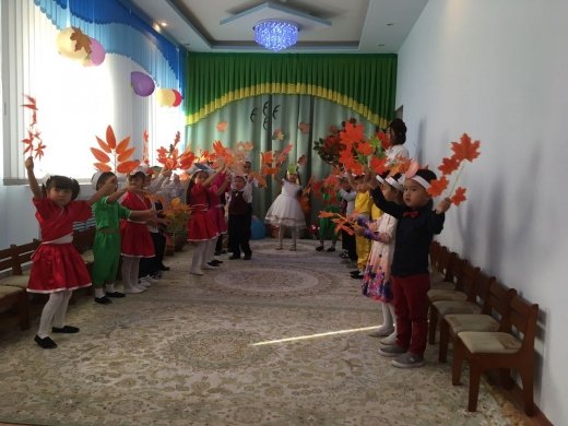 С 25 по 27 октября в детском саду «Жұлдыз»  прошли утренники, посвященные празднику осени 