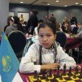 Participation in the Championship of Karaganda region on chess. 