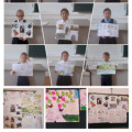 As part of the events dedicated to the International Family Day, 3rd grade students, class teacher Tsarkova S.V., took part in the exhibition and protection of posters, projects 