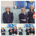In order to develop the skills to comply with the basic rules of behavior of students on the street, road, in order to prevent children's road traffic injuries, a school assembly was held for students by the YID detachment.