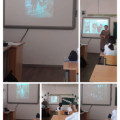 On October 20, 2023, as part of the week of aesthetic literacy in the 10th grade, an open literature lesson was held on the topic “Perception of A. S. Pushkin and his work in the 21st century.” 