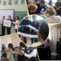 At the school, psychological trainings were held among students in grades 7-9 on the topic “Childhood without cruelty and violence” in order to educate students about the concept of violence.