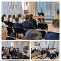 27 ноября 2023 г. состоялась встреча  старшеклассников с  начальником ОПН ОП майором полиции Смагуловым К.А.