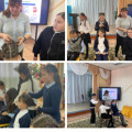 On January 22, 2024, as part of the project of the “Tumar” girls club, a conversation and practical lesson with girls “Hair care. Hairstyles for girls.