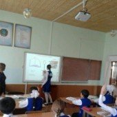 Открытый урок по казахскому языку 
