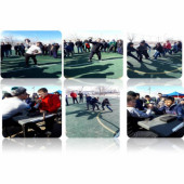 Спортивные игры на праздник Наурыз  в микрорайоне Конырат