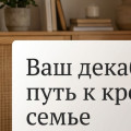 Ваш декабрьский путь к крепкой семье