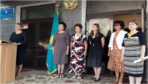 Информация о проведении Дня Знаний «Я – патриот своей страны» КГУ ОСШ № 4  -  2017 г.