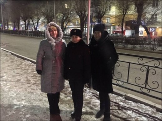 В 2018 году 19 января с 23.00 часов до 00.00 часов вчера совместно с инспекторами школы был проведен ночной рейд.