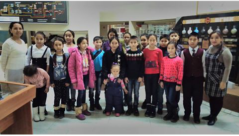 «Общеобразовательная средняя школа №5 КГУ»14.10 .Экскурсия в музей городского дня, проведенного в 2017г.