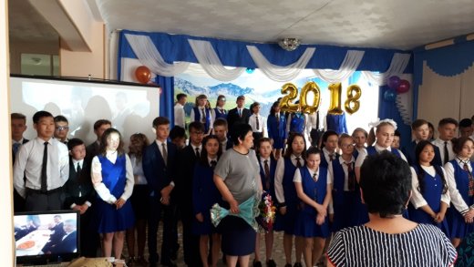 Сегодня 12.06.2018 г. в КГУ «ОСШ №4 им. Н. К. Крупской» состоялось торжественное вручение аттестатов об окончании среднего образования 9-х классов.