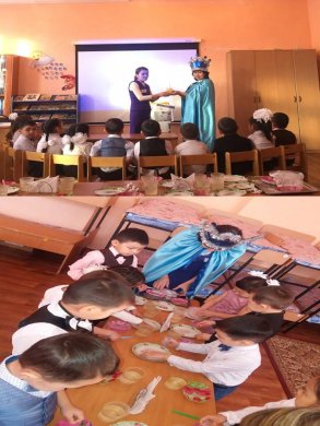 На уроке экологии был проведен открытый урок на тему «красивые ледники».