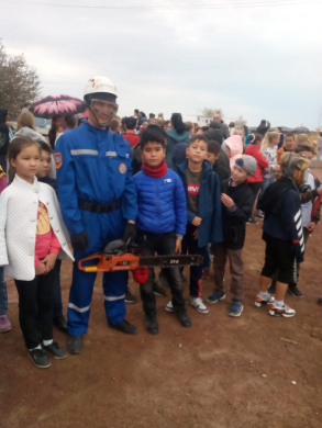 Участие в Дне открытых дверей управления по чрезвычайным ситуациям города Балхаш