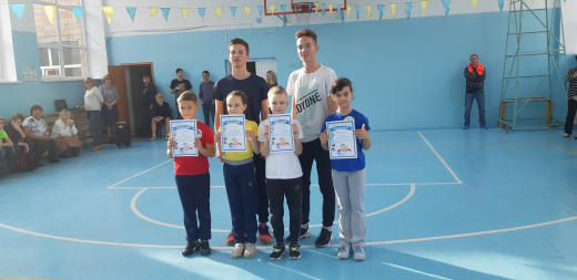 9.11.2019 года, прошли соревнования между командами 2х классов 