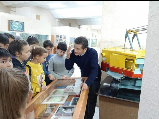 22 ноября 2019 года, учащиеся 5а и 6а класса школы-лицея №17 посетили городской музей