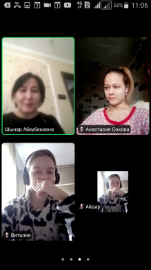 Қазақ тілі мен әдебиеті пәні бойынша оқушылардың сауаттылығын  дамытуға бағытталған «Жүйріктен озар жарысқанда» атты10 сыныпта ZOOM платформасы арқылы сайыс тест өткізілді.