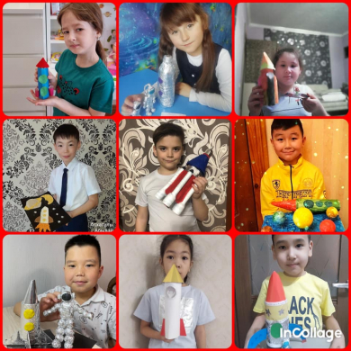 К Дню Космонавтики в нашей школе прошёл конкурс рисунка на тему: «Космические фантазии».