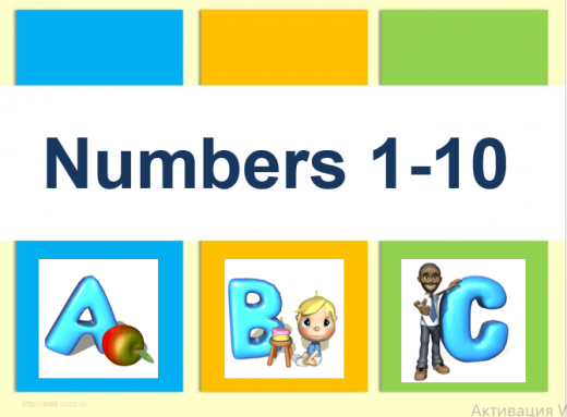 Numbers 1-10 2 class Teacher: Leonteva A.A.