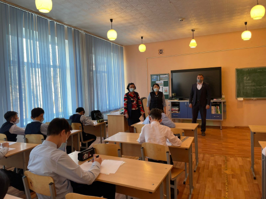 Открытие внутришкольной Олимпиады