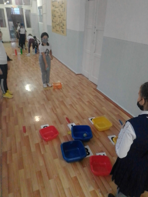 «Играй и отдыхай!» для учащихся 5-11 классов КГУ «ОШ №4» города Балхаш в рамках недели «Здоровье в порядке - спасибо зарядке!»