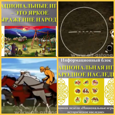 Информация о проведении информационного блока  «Национальная игра – народное наследие»  для учащихся 1-11 классов КГУ «ОШ №4» города Балхаш в рамках недели «Национальные игры - историческое наследие» https://www.youtube.com/watch?v=ytFXVQZZ78c      14 фев