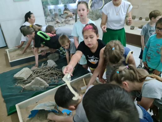 Сегодня жители нашего Солнечного города посетили городской краеведческий музей.