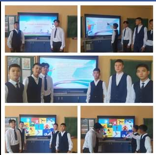 Карагандинская область, Балхашский городской отдел образования Карагандинской области «Общеобразовательная школа №5» в КММ «Спорт – посол мира». по теме проведен классный час с 9 «А» классом.