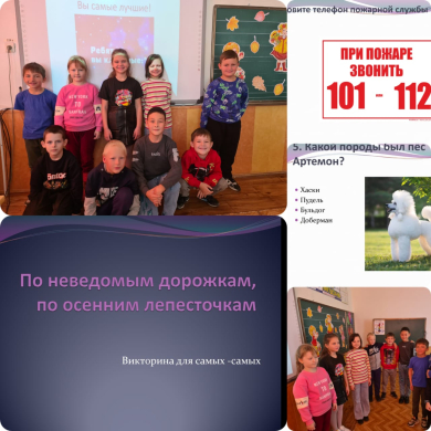 По неведомым дорожкам, по осенним лепесточкам.