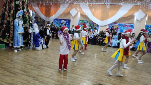 30 желтоқсанда 5-6 сыныптар үшін «Жаңа жылдық балл-маскарад» өтті. 