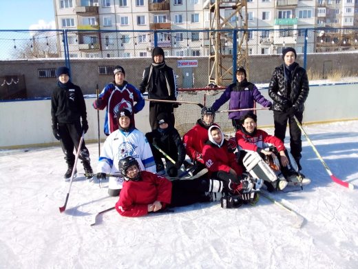 1 место по хоккею