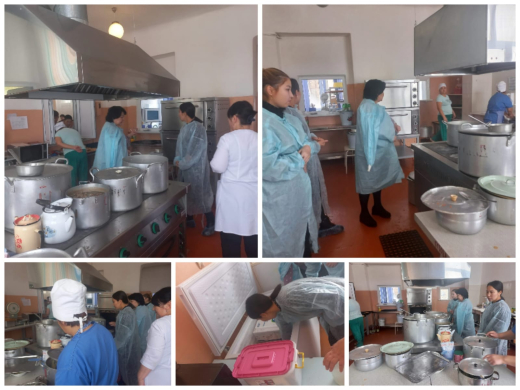 09.02.23 проведена проверка работы столовой бракеражной комиссией.