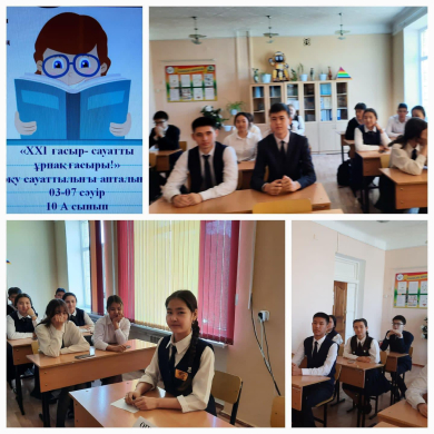 Мероприятия, проводимые на неделе грамотности чтения 