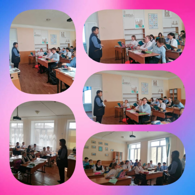 Старшая вожатая провела беседу с 7 классами на тему ППД 