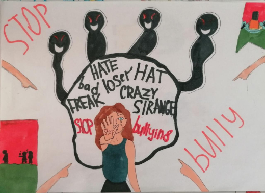 Ученики 5-6 классов нарисовали рисунки как они видят 