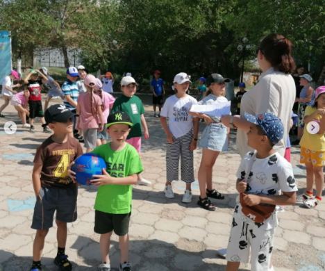 06.06.2023 г под руководством Ольги Владимировны прошел конкурсно игровая программа 