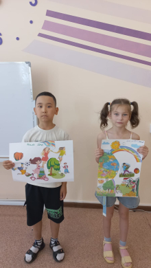 Космическое путешествие пришкольного лагеря 