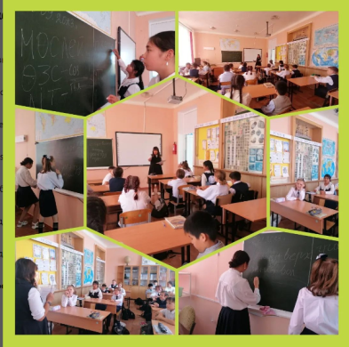 В рамках языковой недели 5.09.2023г старшая вожатая провела викторину с 6 