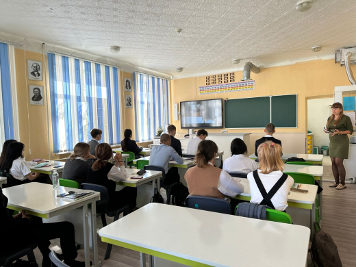 06.09.23. КГУ «ОШ 4» г. Балхаш для учащихся 10-11 классов проведен единый «Час добропорядочности». Мероприятие посвящено раскрытию таких понятий, как «добропорядочный гражданин», «доброта», «добропорядочность». В ходе проекта участниками было выделено нес