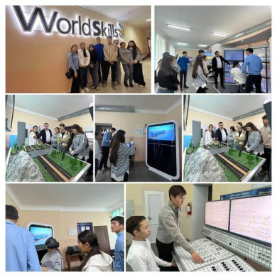 Учащиеся 9 класса нашей школы прошли профессиональную пробу в Балхашский гуманитарно-технический колледж им.Алихана Мусина в соответствии с планом осенних каникул.