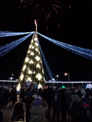 Балқаш жаңа жылдық шамдарды жағуда!