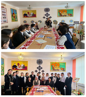 Было организовано собрание девочек среди девочек 8,10 классов.