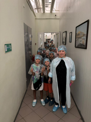 Дәмді саяхат:  «SUPER STARS» балаларына арналған нан зауытына экскурсия 