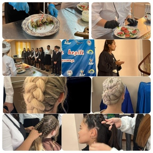 25 сентября состоялась встреча учащихся 9-го класса «А» муниципального государственного казначейского предприятия «Школа-гимназия № 7 имени С. Сейфуллина» и «Балхашский колледж технологий и обслуживания имени Героя народа Республики Казахстан» имени Рахим