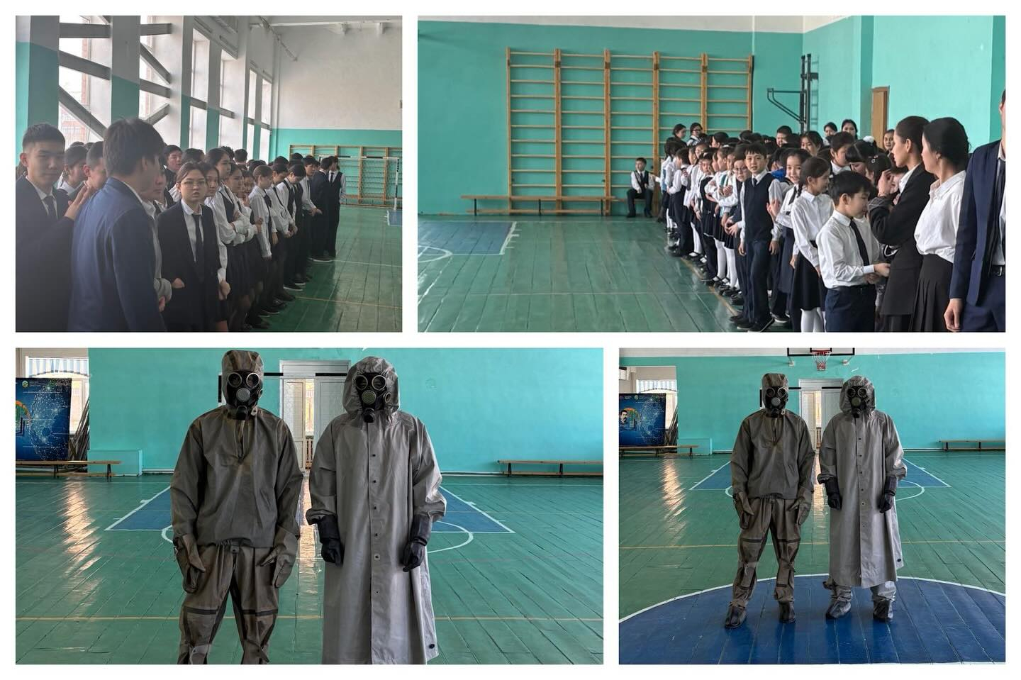 Өндірісте ҚӘУЗ (хлор) авариялық жағдайда