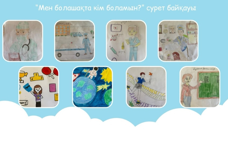 Конкурс рисунков на тему «Кем я стану в будущем?»
